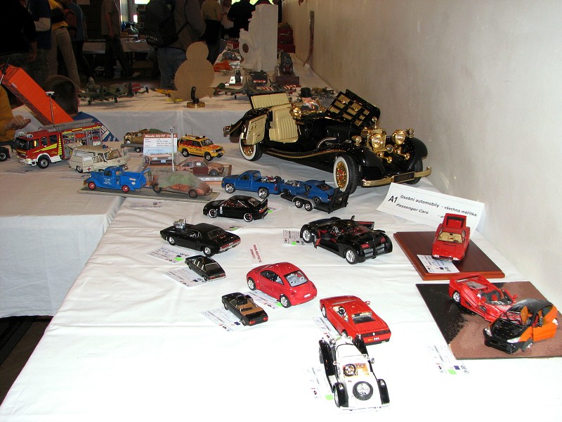 Beskyd model kit show 3.5.2008 Kopřivnice