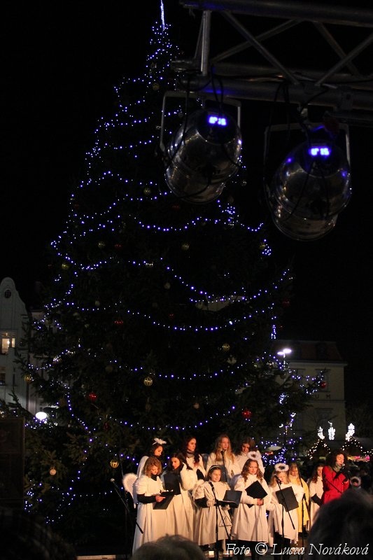 Vánoční strom a SMArt Gospel 1.12.2012