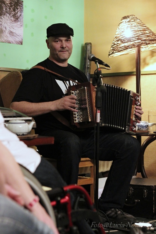 Václav Fajfr v Čajovně Archa, 11.1.2014
