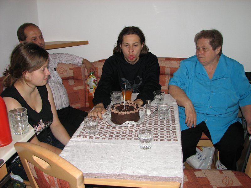Jirkova oslava - 19 let, 24.6.2010
