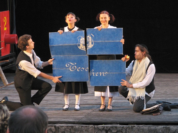 Představení Těšínské nebe - Hukvaldy 29.6.2008