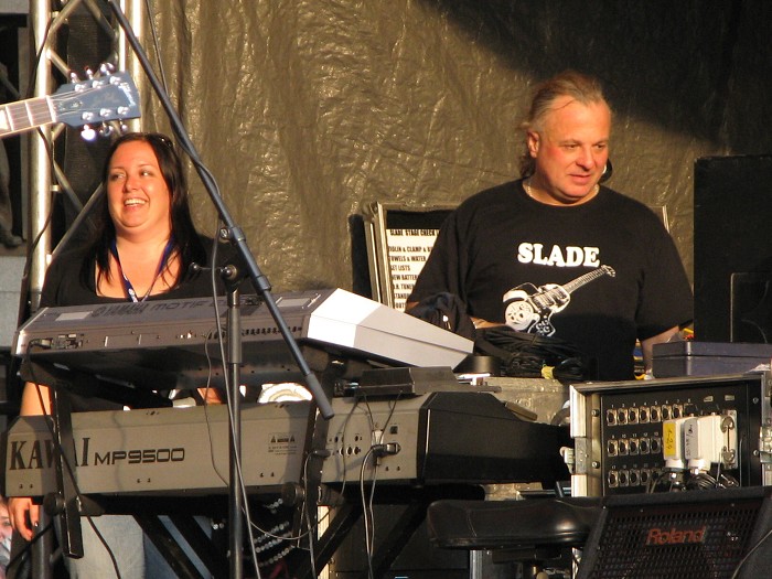 Slade a Elán na mítinku v Ostravě 3.9.2009