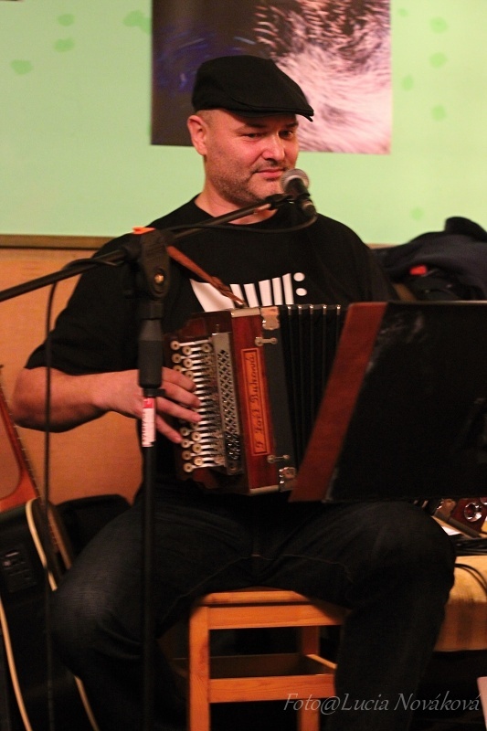 Václav Fajfr v Čajovně Archa, 11.1.2014