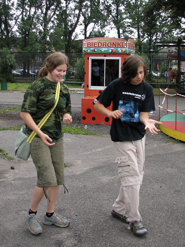 Veselé městečko 11.8..2007 aneb fotí celá rodina