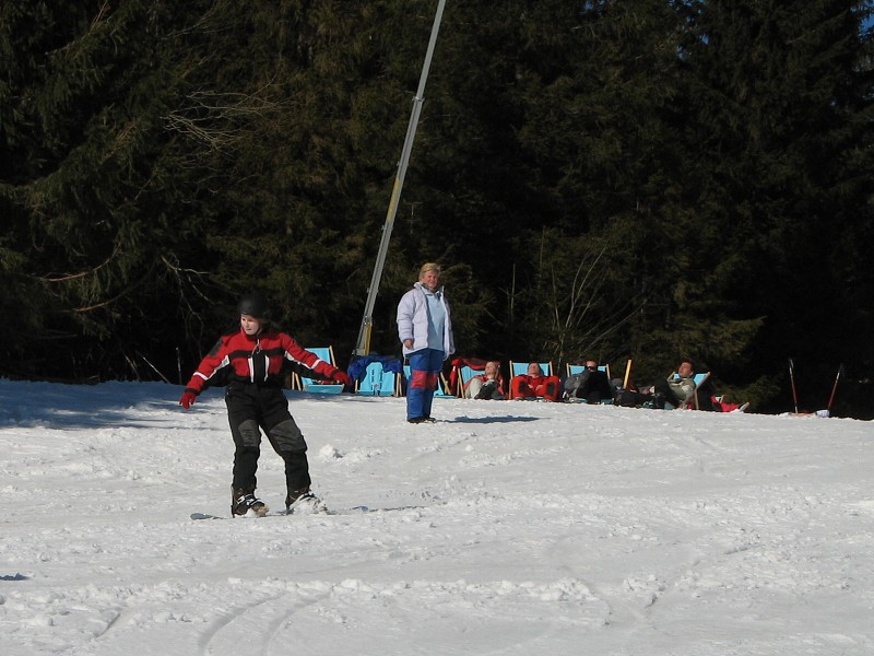 Jarní prázdniny, 6.-9.3.2008 Ždiar, snowboarďáci