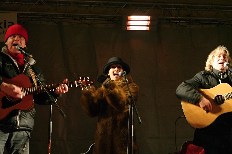 Žalman a Hosté - vánoční jarmark Havířov 4.12.2010